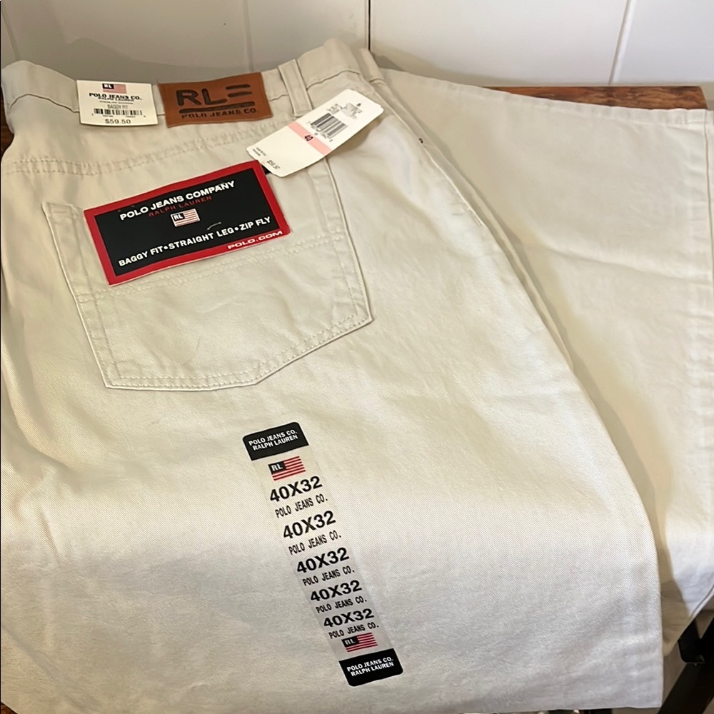 Polo Ralph Lauren Beige Baggy fit Straight leg Chinos